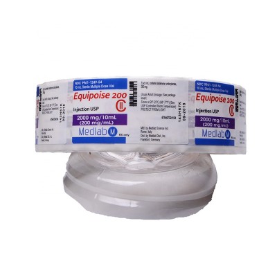 Hot selling Equipoise200mg/ml injection USP 10 ml sterile multiple dose vial label printing