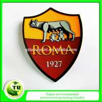 ROMA football club Silicone heat transfer badges /patches/labels