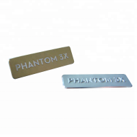 Custom Promotional Self Adhesive Metal Nameplate 3D Nameplate